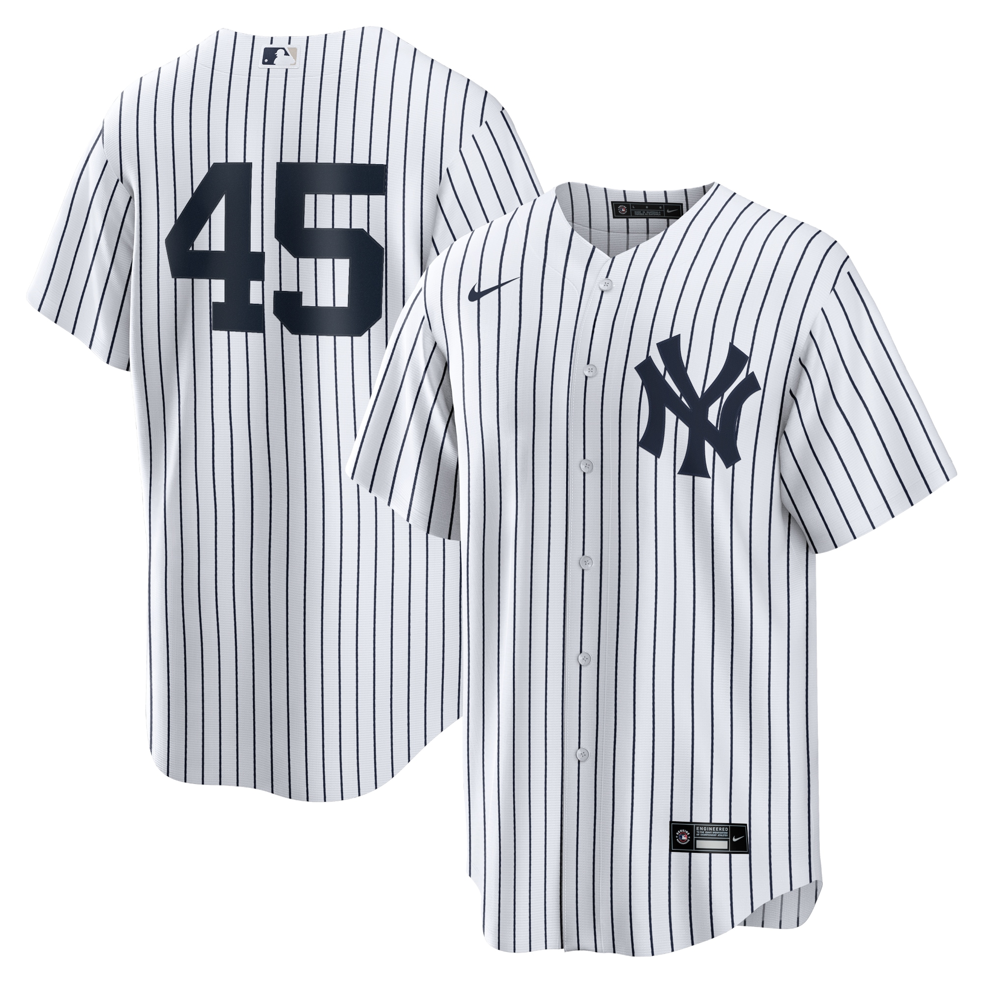 Men’s New York Yankees Gerrit Cole White Home Player Name Jersey