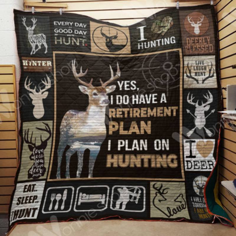 Deer Hunting M2802 87O34 Blanket