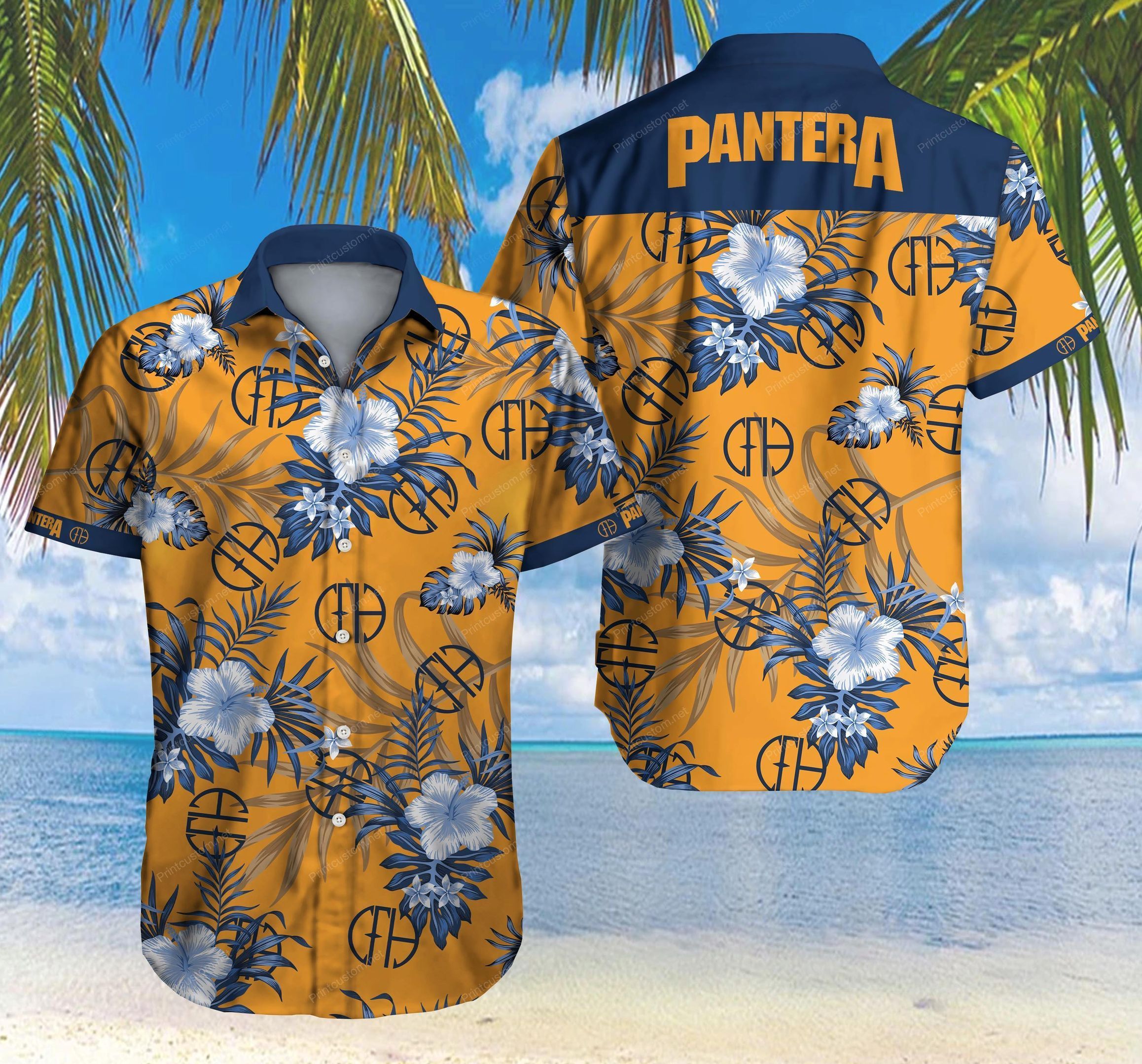 Hawaiian Shirt Summer Button Up For Men Beach Wear Short Sleeve Hawaiian Ha86754