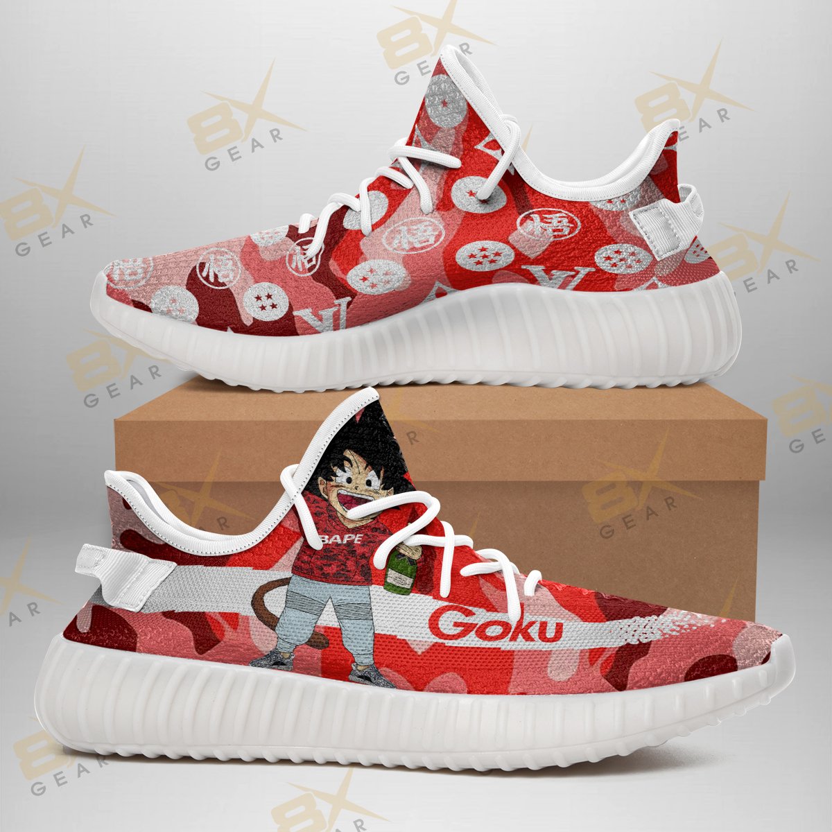 Young Goku Sneakers Dragon Ball Yeezy Shoes For Anime Fan T11119