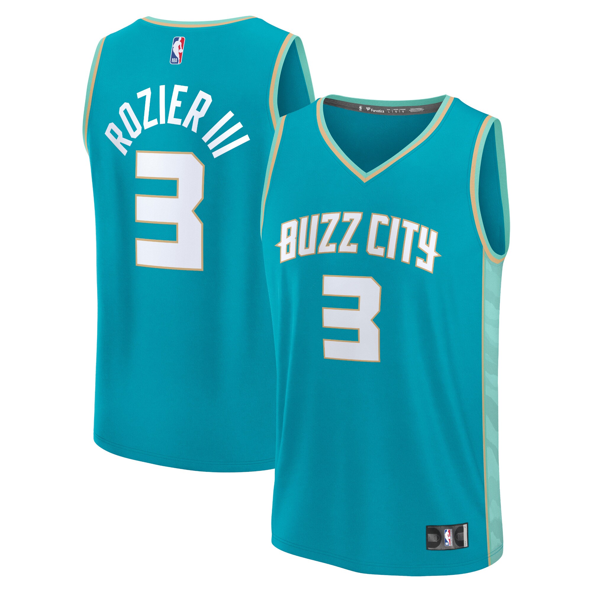 Terry Rozier Charlotte Hornets Unisex 2023/24 Fast Break Jersey – Teal – City Edition