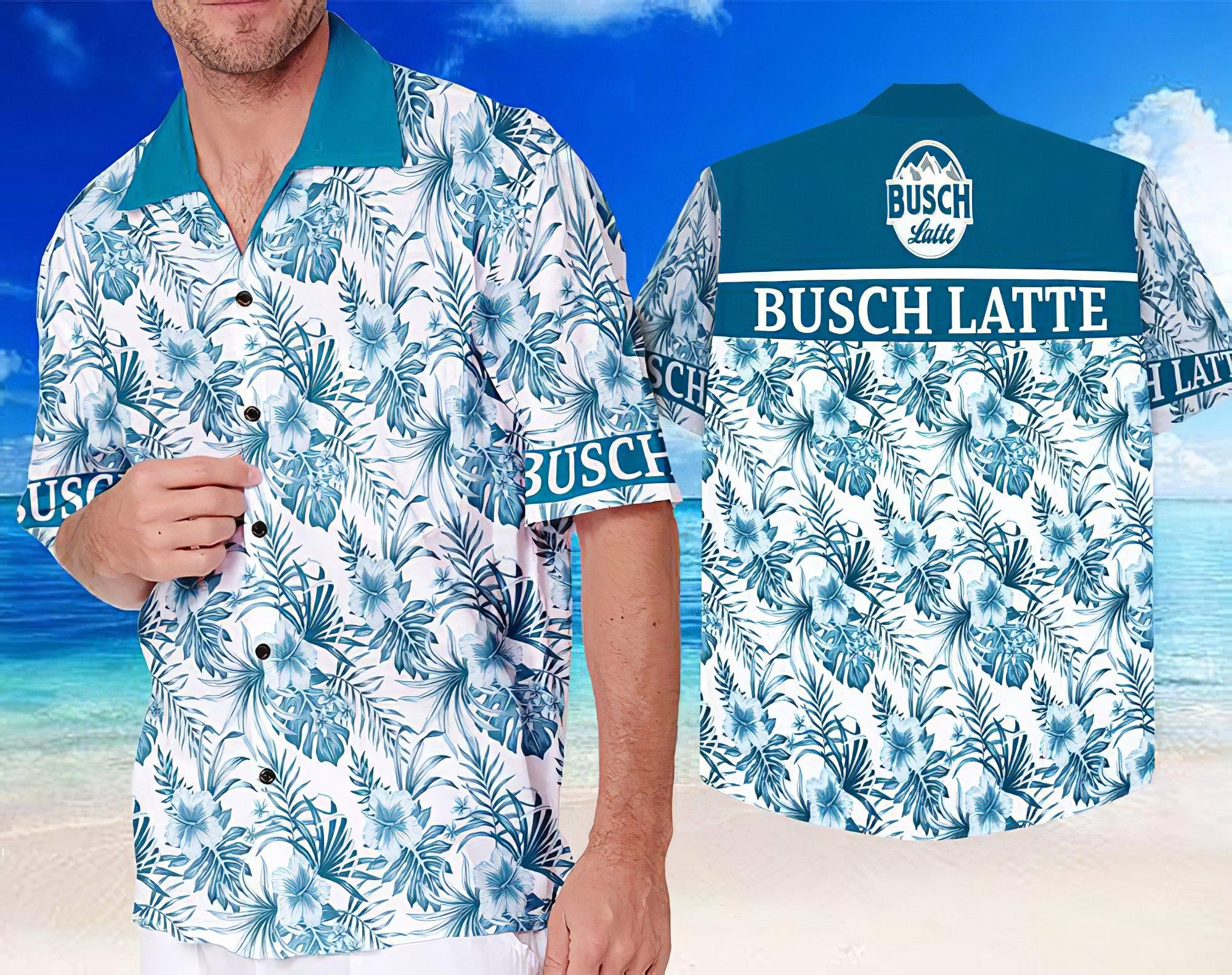 Busch Latte Hawaii Shirt Beautiful Team Hawaii Family Gift Ha108775