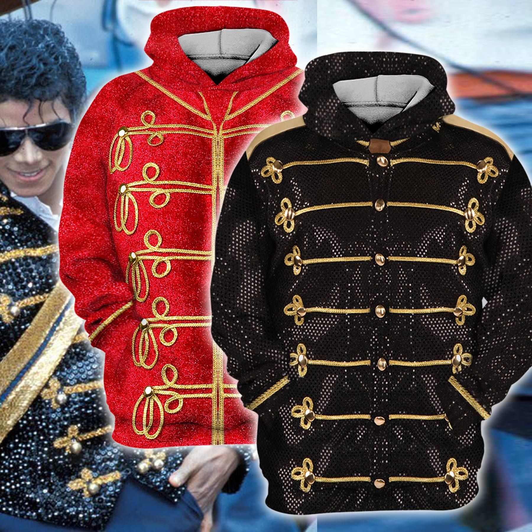 The King Of Pop Gift For Michael Jackson Fan Gift For Moonwalkers Classic Music Hoodie