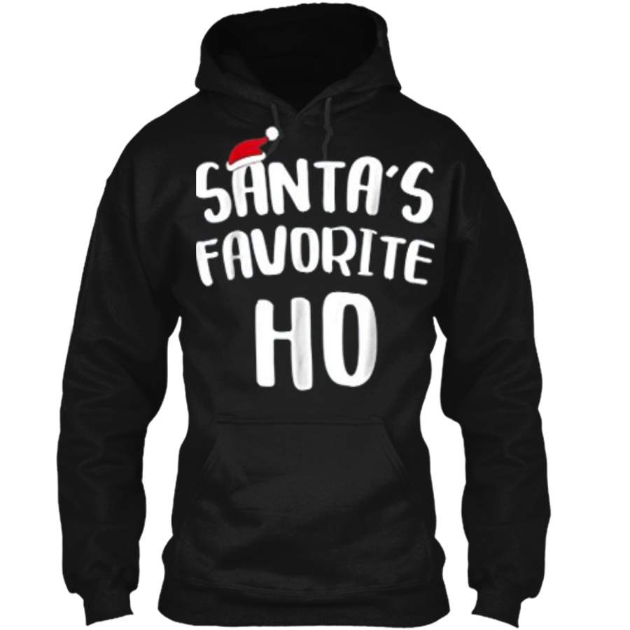 Santa’S Favorite Ho  Funny Christmas Gift  Pullover Hoodie   Christmas Gift Ideas