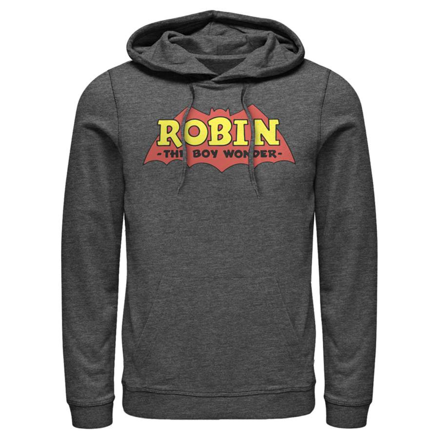 Batman Men’s Logo Robin Boy Wonder  Lightweight Hoodie