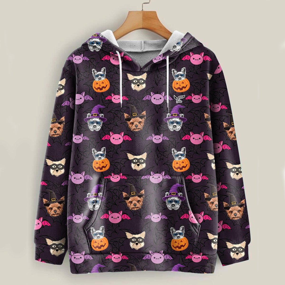 You Make Me Batty – Yorkshire Terrier Halloween Hoodie