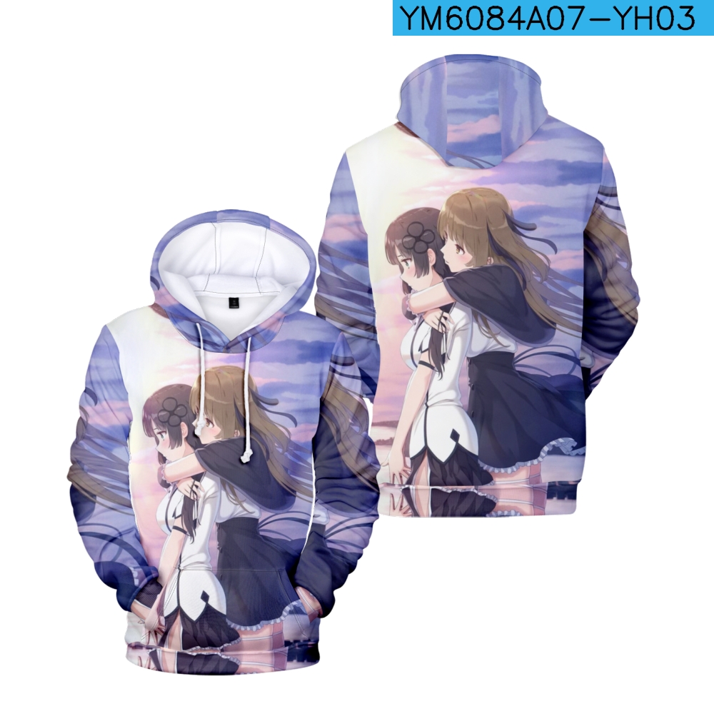 Assault Lily Bouquet 3D Hoodies Sweatshirts Outwear Printing Pullovers Personalised Hoodies Unique Personalised Harajuku Anime alx