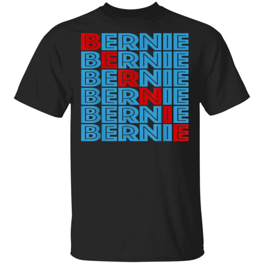 BERNIE TEXT STACKS senator sanders democratic candidate TShirt