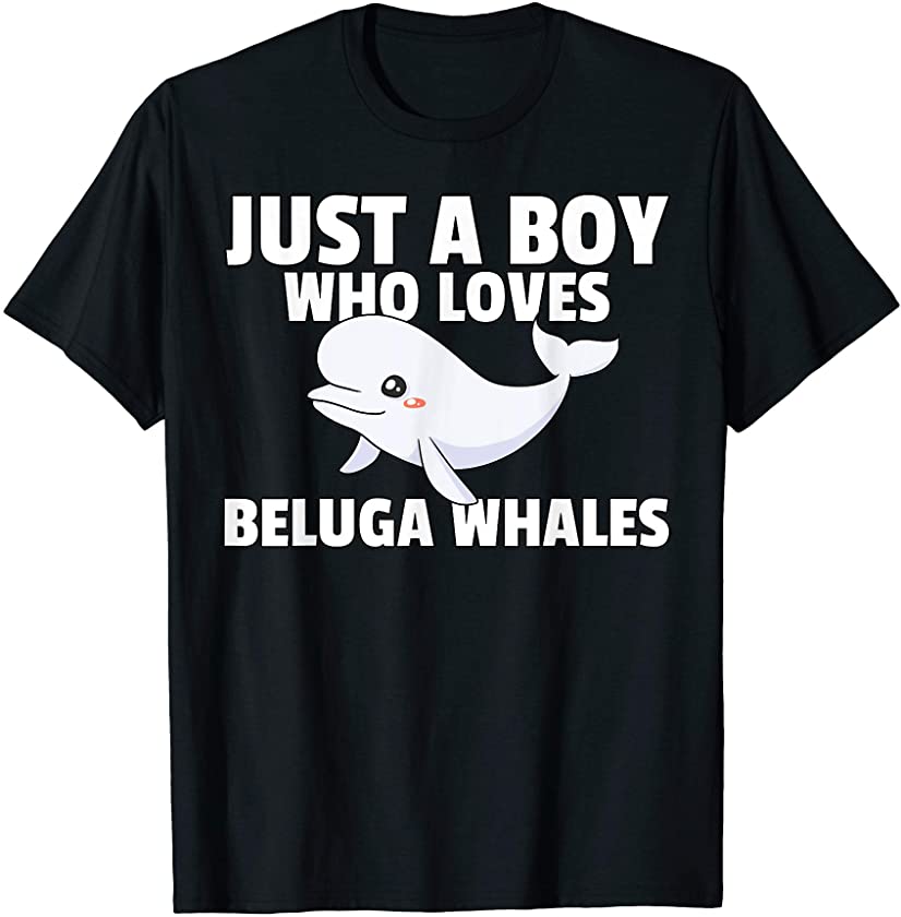 Beluga Whale Gift Baby Beluga Costume T-Shirt