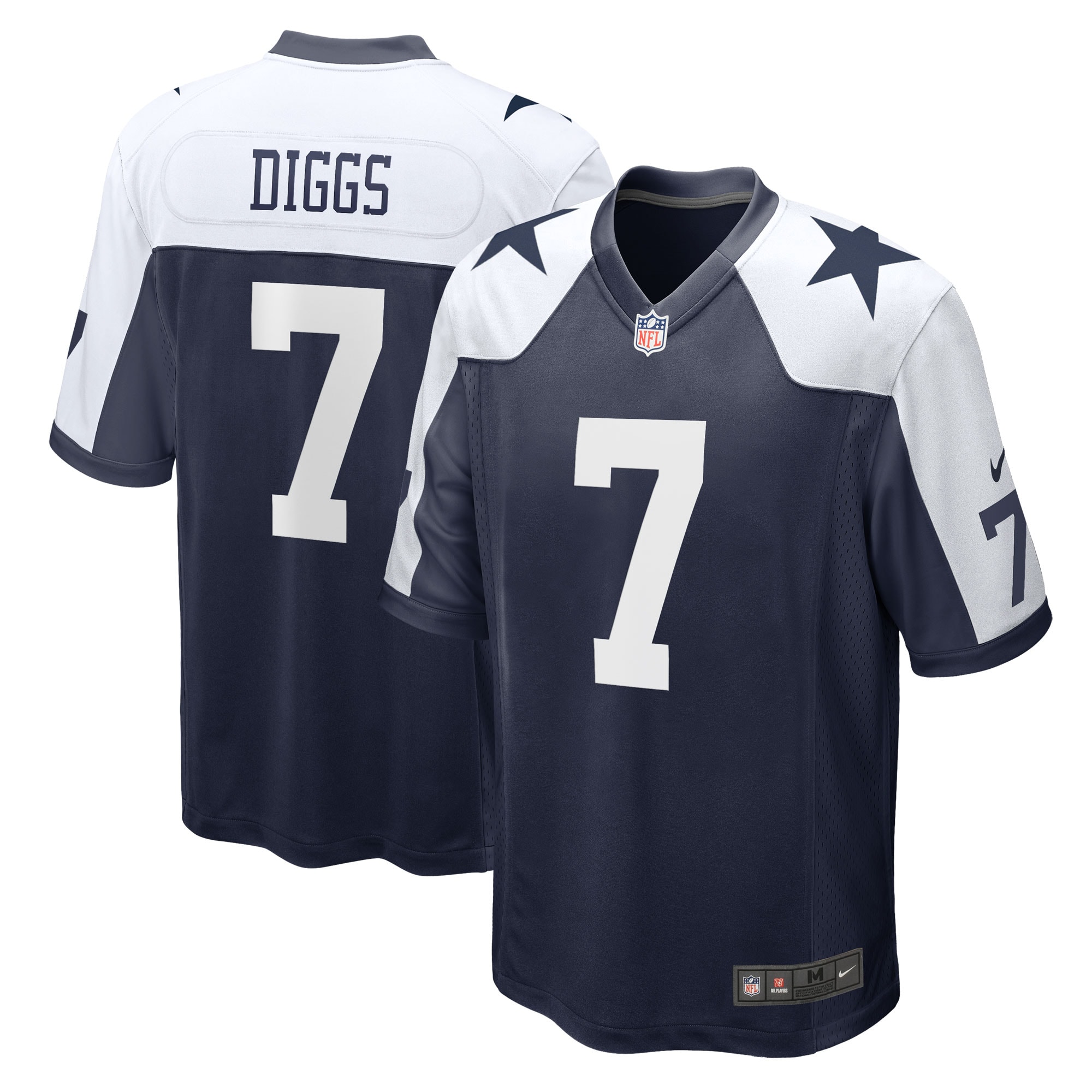 Men’s Dallas Cowboys Trevon Diggs Navy Alternate Game Jersey