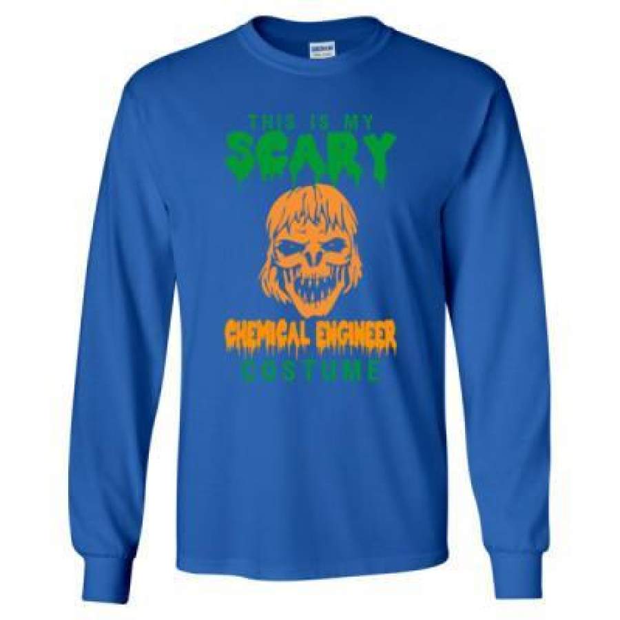 AGR This Is My Scary Chemical Engineer Costume Halloween – Long Sleeve T-Shirt