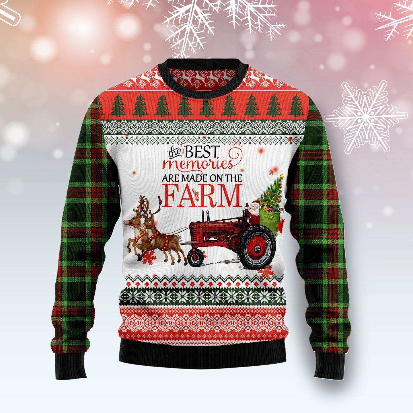 Farm Best Memories T0411 Ugly Christmas Sweater