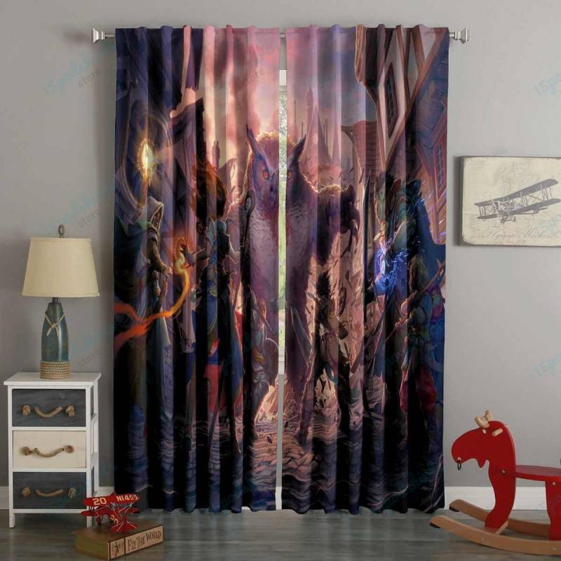 3D Printed Pathfinder Kingmaker Style Custom Living Room Curtains