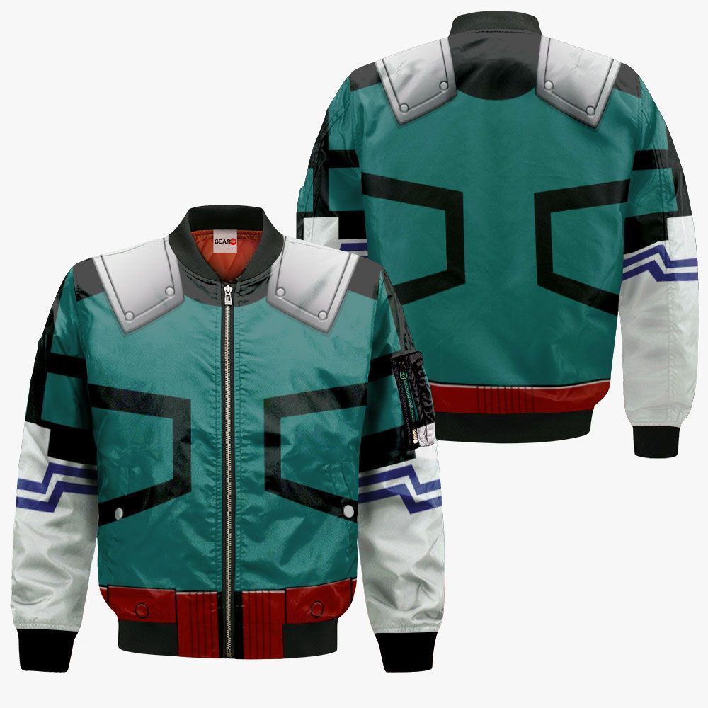 Izuku Midoriya Uniform Hero Hoodie Deku My Hero Academia Anime Shirt ...