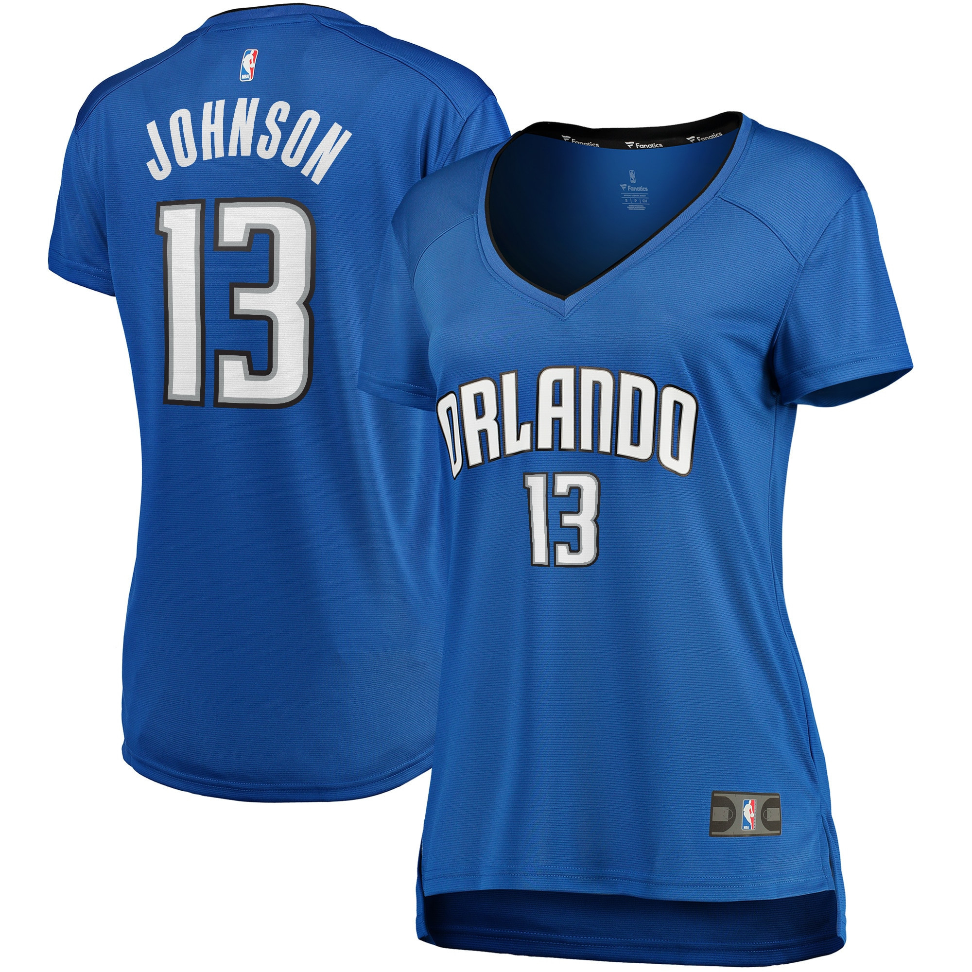 Bj Johnson Orlando Magic Fanatics Branded Womens Fast Break Player Jersey – Icon Edition – Blue NBA