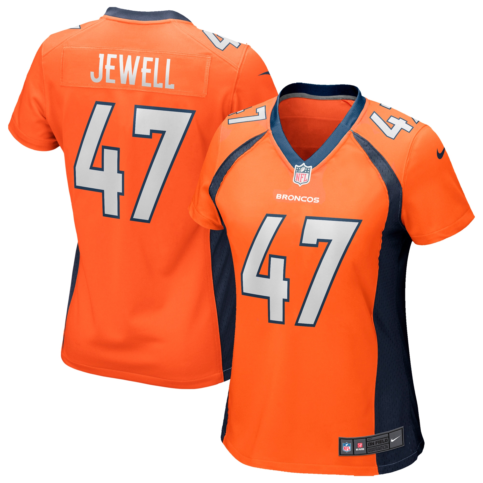 Women’s Josey Jewell Orange Denver Broncos Game Jersey