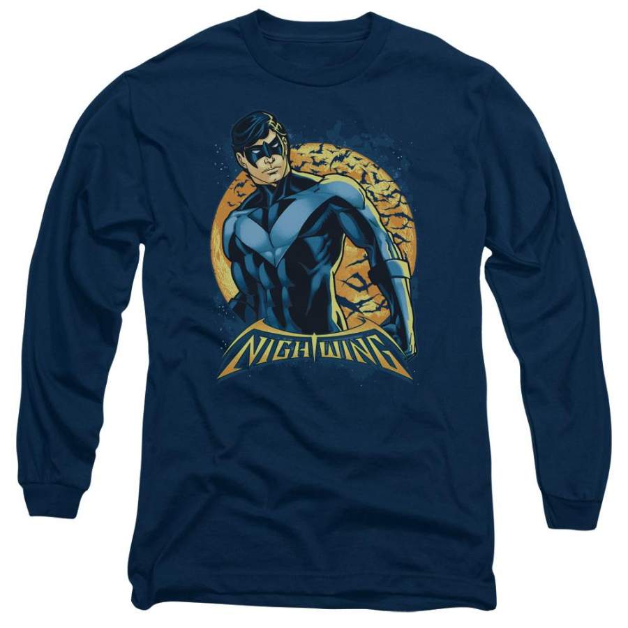 Batman – Nightwing Moon Long Sleeve Adult 18/1