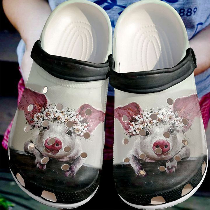 Farmer Pig Florals clog Shoes