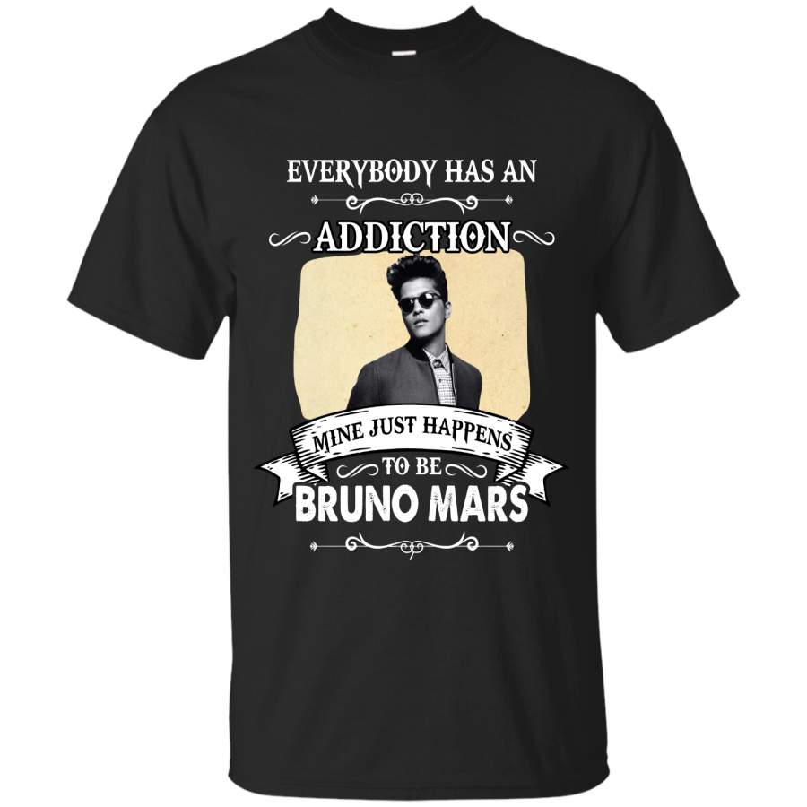 Everybody Has An Addiction Mine Just Happens To Be Bruno Mars T-Shirt