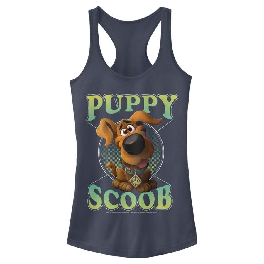 Scooby Doo Junior’s Puppy Circle  Racerback Tank