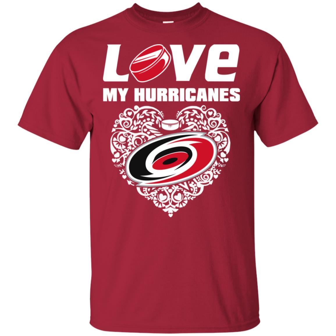 I Love My Teams Carolina Hurricanes T Shirt