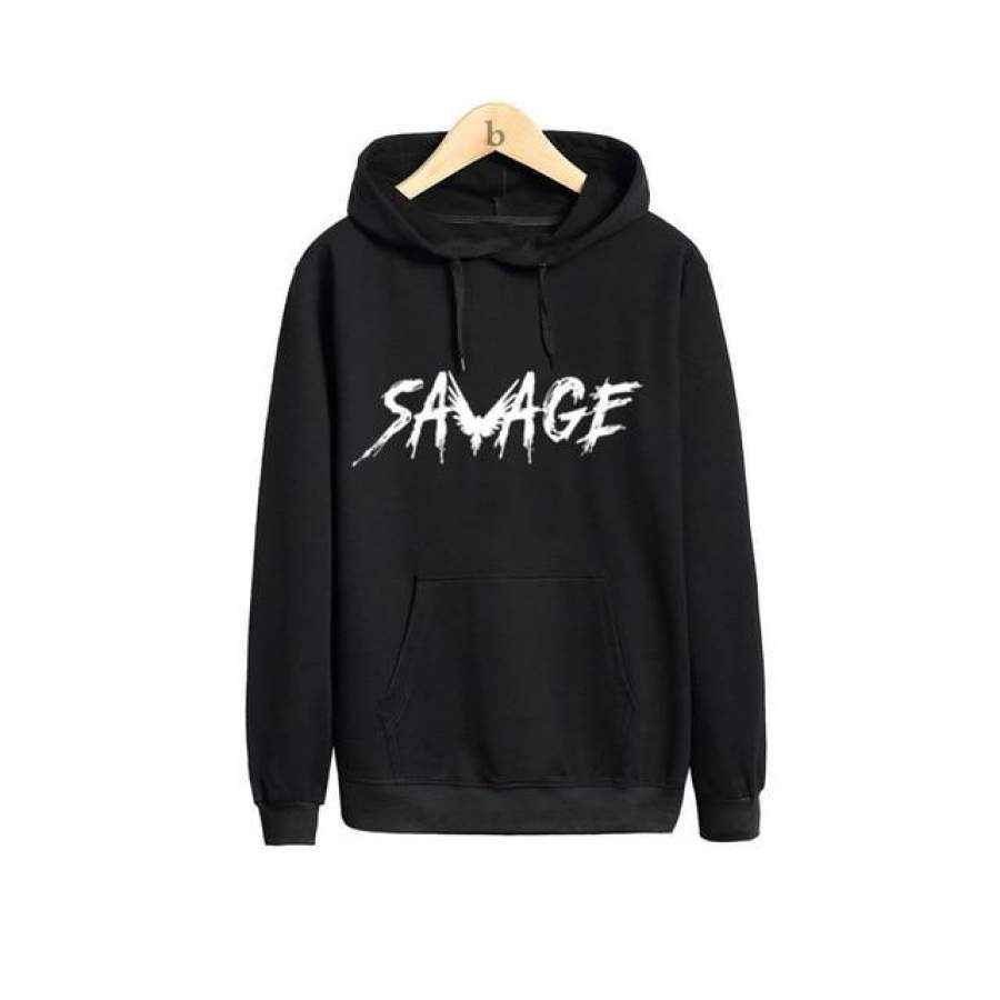 Pkorli Savage Maverick Hoodies Men Women Logang Jake Paul Crewneck Sweatshirt Casual Long Sleeve Maverick Bird Print Sweatshirt