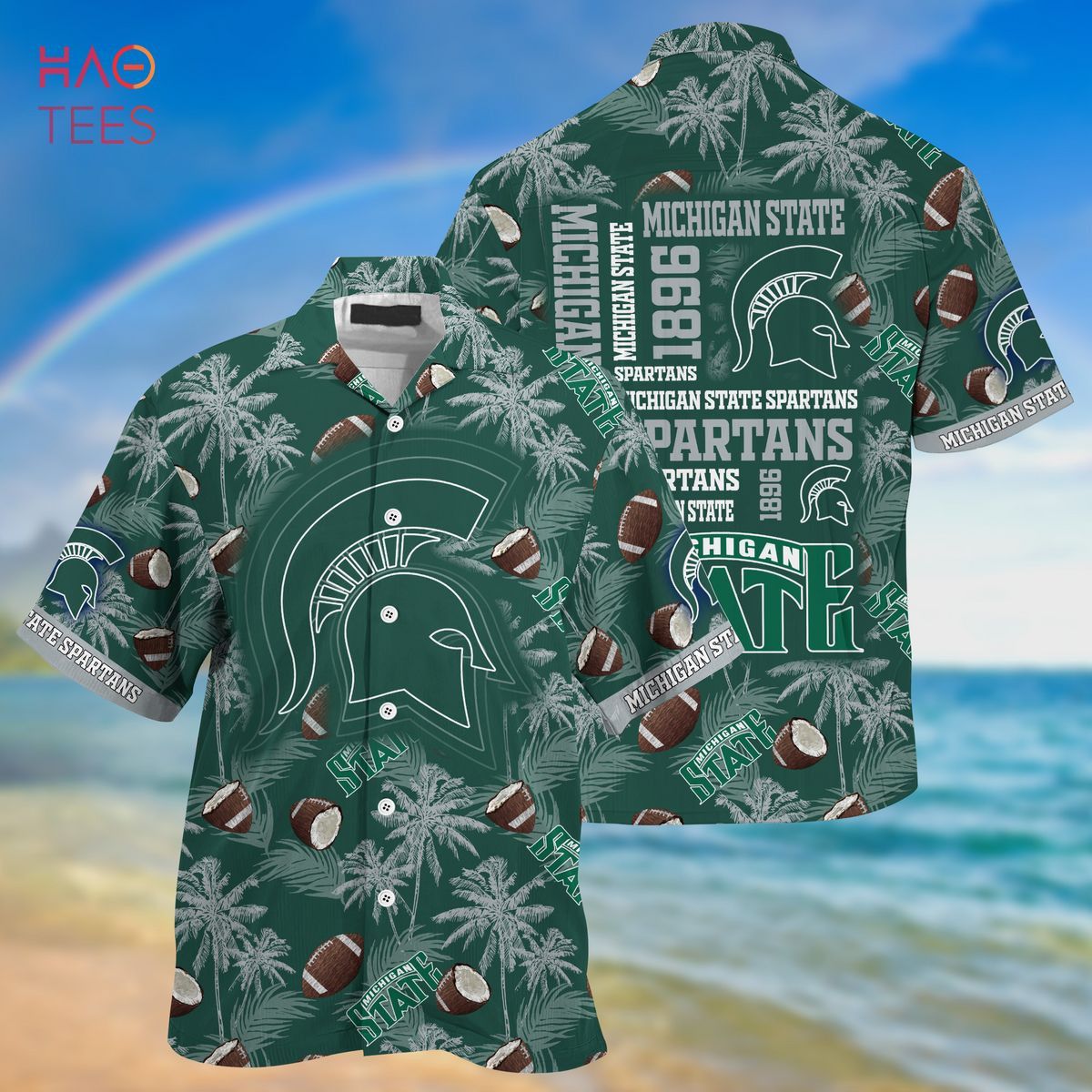 NCCA Michigan State Spartans Special Style Hawaiian Shirt