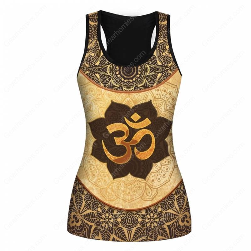 Yoga Tank and Leggings Om VN100