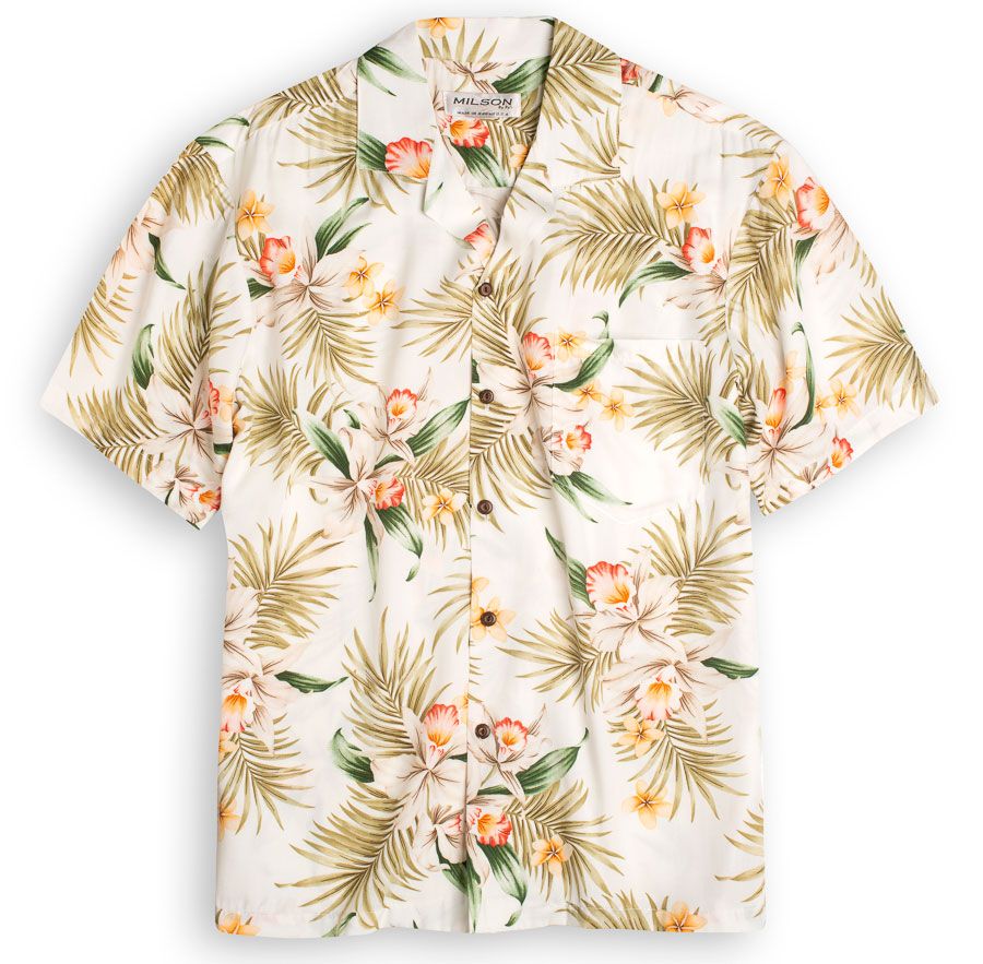 Orchid Garden Multicolor Unique Design Hawaii Shirt Ha80560