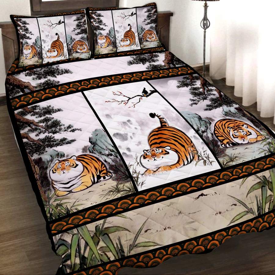 Fat Tiger 3D Quilt Set