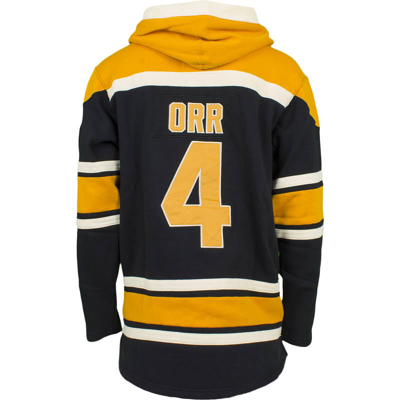 Bobby Orr 47 Brand Hockey Lacer Jersey Hoodie