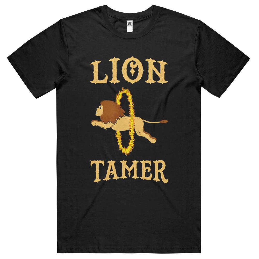 Vintage Lion Tamer Event Circus Staff Themed Birthday Party T Shirts