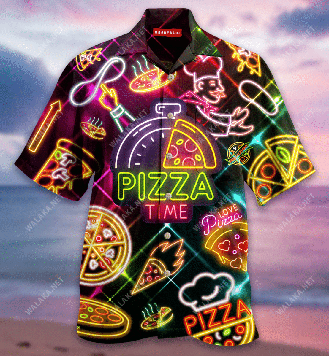 Pizza Time Hawaii Shirt Ha110837