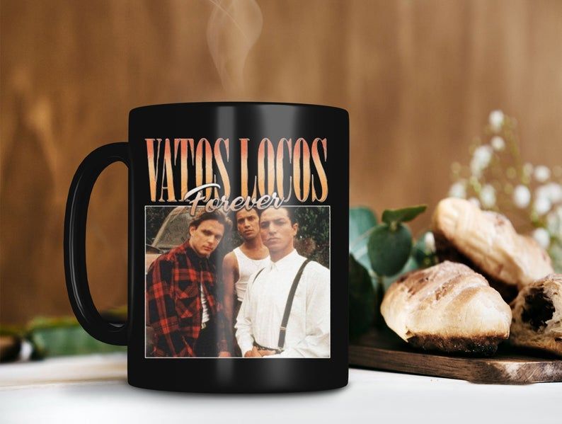 Black Mug Vatos Locos Forever Mug Blood In Blood Out 1993 Mug Bound by Honor Mug Retro Vintage Mug Premium Sublime Ceramic Coffee Mug H99