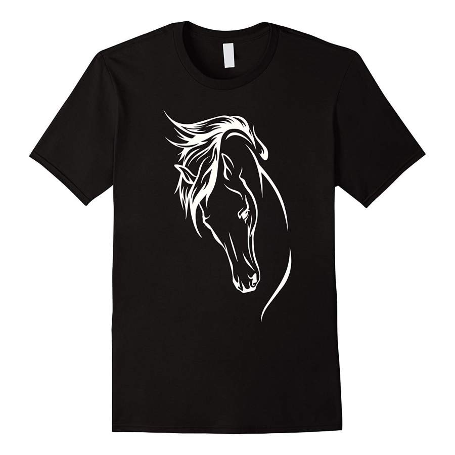 This Girl Runs On Jesus And Horses T Shirt Horse Riding Tee Fashion Short Sleeved T-Shirts O-Neck Summer Loose Funny Tee Shirt For Men