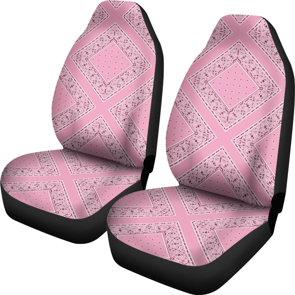 Light Pink Bandana Car Seat Covers Diamond Oralie Shop