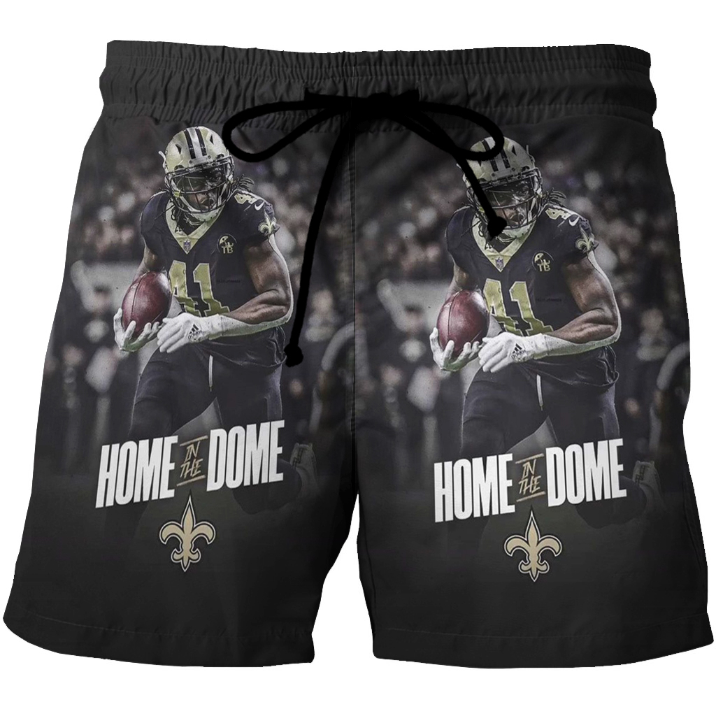 New Orleans Saints Alvin Kamara7 3D All Over Print Summer Beach Hawaiian Short