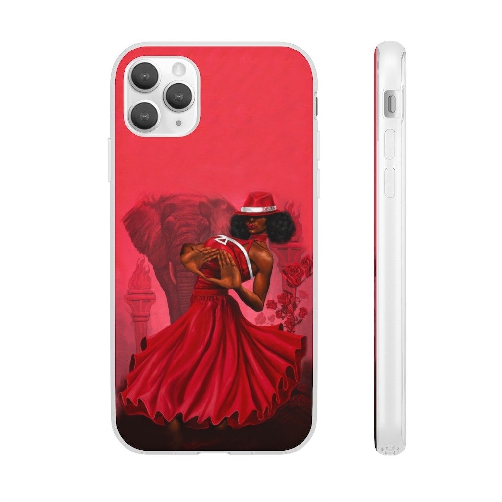 Arica Zone Phone Cases – Elephant Hand Sign Delta Sigma Theta Phone Case