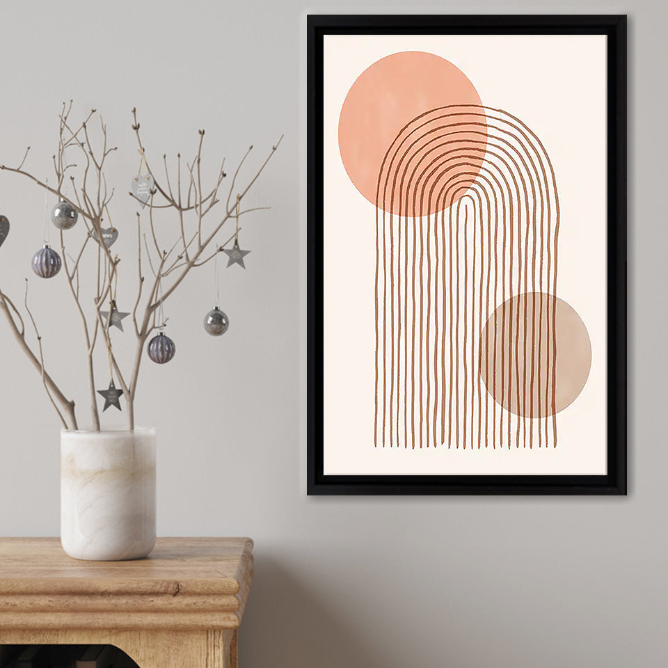 Rustic Arches Framed Canvas Print – Canvas Painting, Canvas Art, Wall Art, Wall Decor