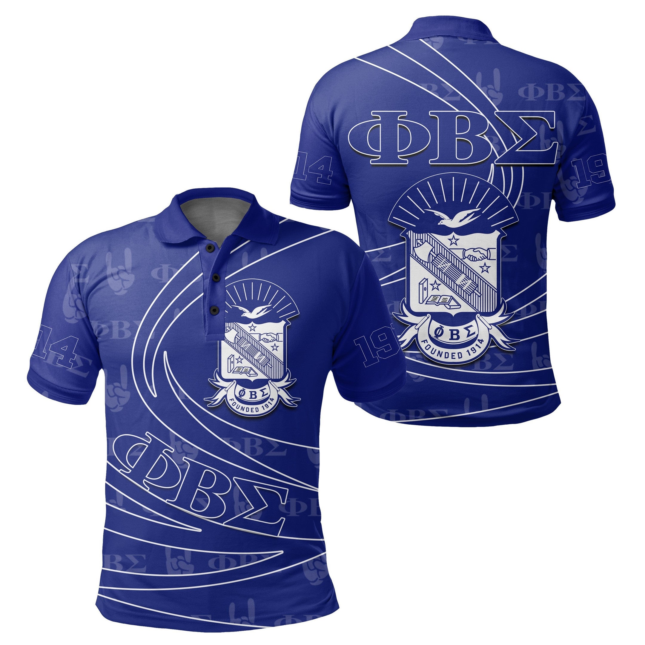 Fraternity Polo – Phi Beta Sigma Polo Shirt Bend Style