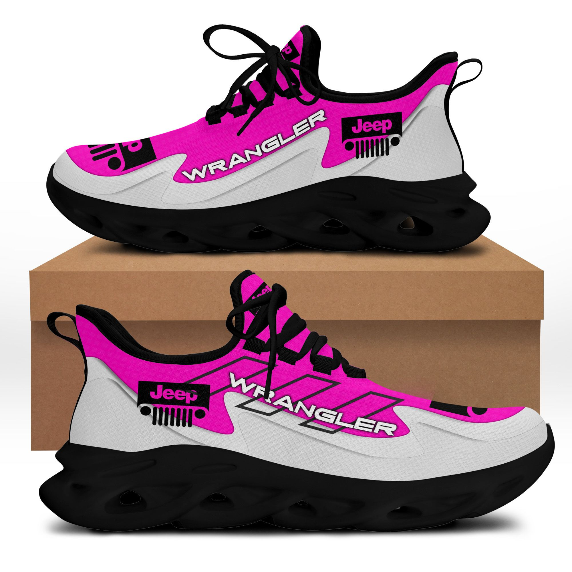 Jeep Wrangler Bs Running Shoes Ver 9 (Pink)