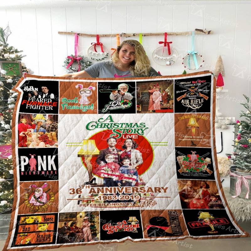 A Christmas Story Quilt Blanket 02262