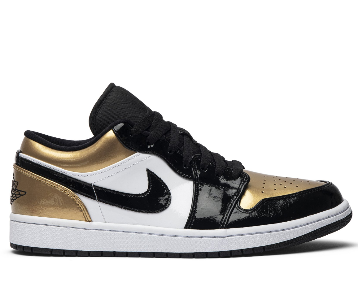 Jordan 1 Low Gold Toe 601401