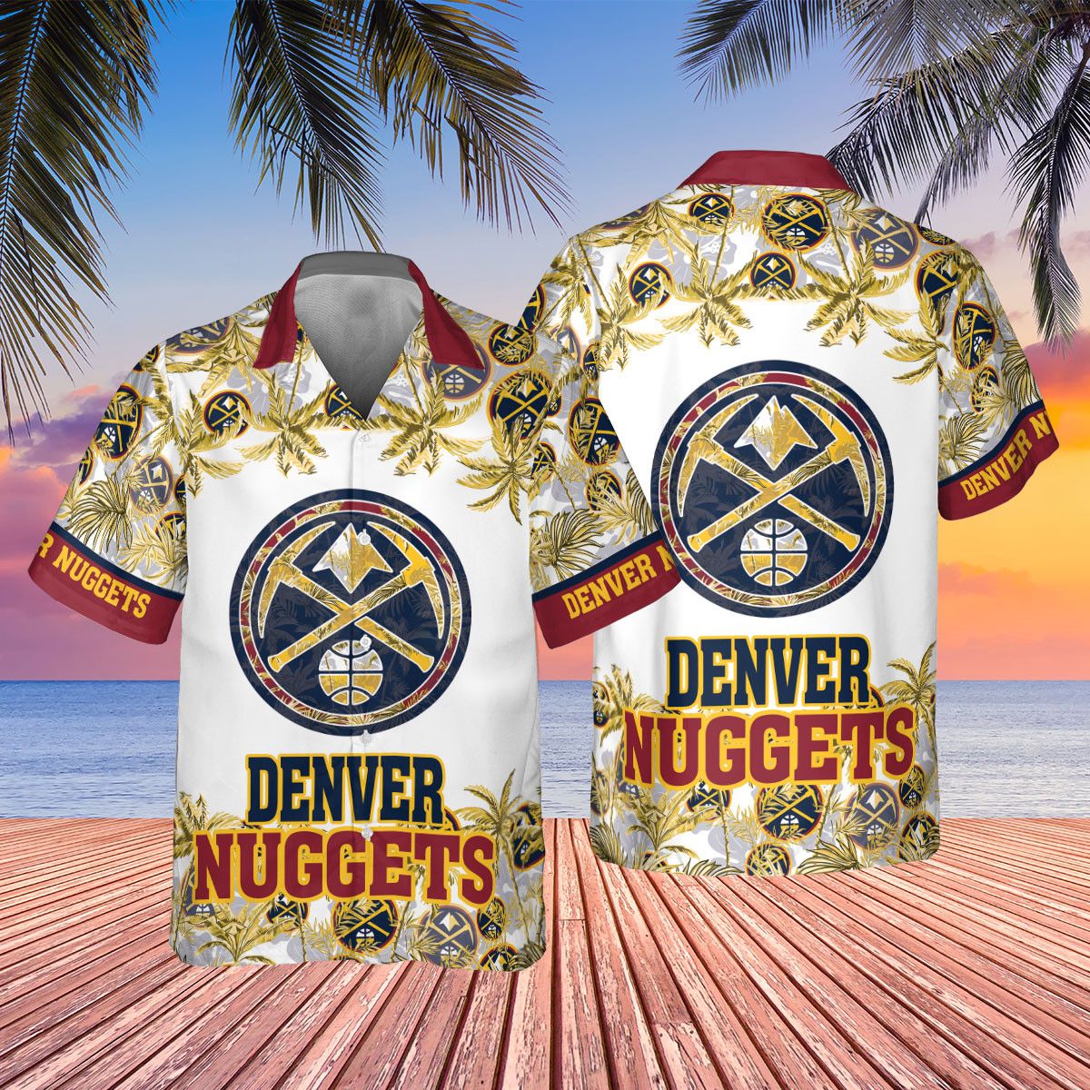 Paradise Dream Denver Nuggets Authentic Aloha Shirt