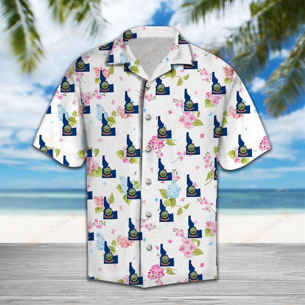 Idaho Syringa Hawaiian Shirt Ha33596