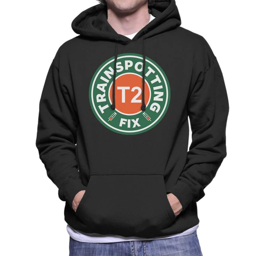 Trainspotting T2 Starbucks Fix Men’s Hooded Sweatshirt