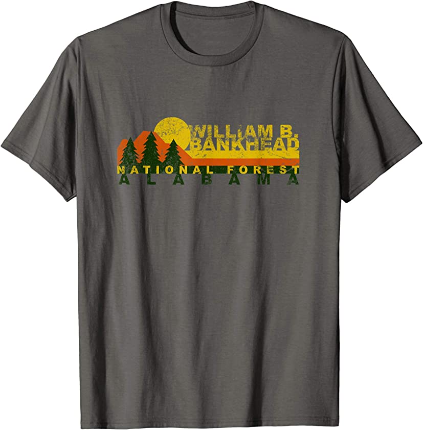 William B. Bankhead National Forest Vintage Retro T-Shirt