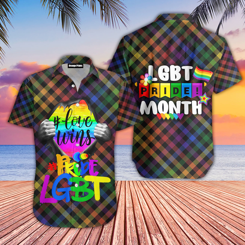 Love Wins Lgbt Pride Month Hawaii Shirt Ha82549