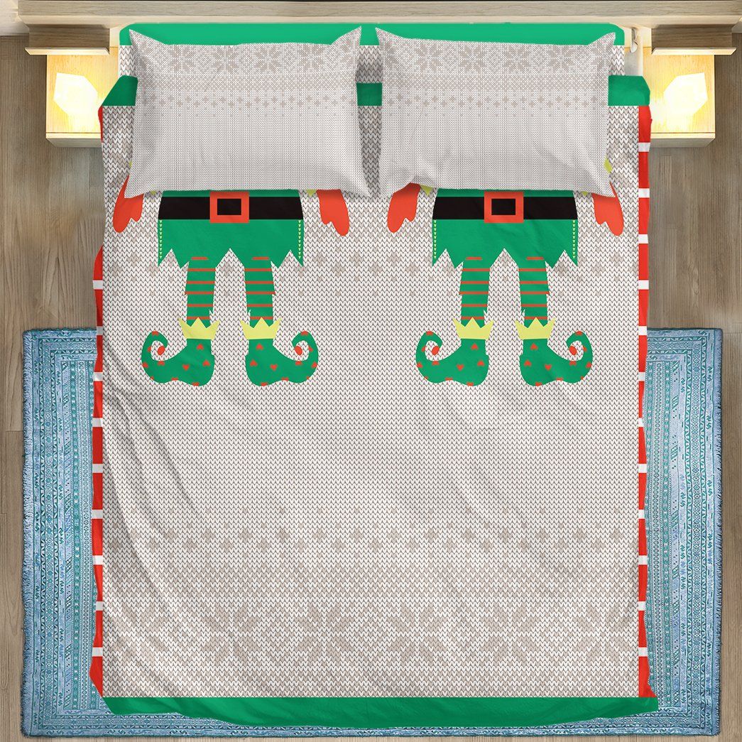 Casespring 3D Just Elfing Around Custom Name Bedding Set