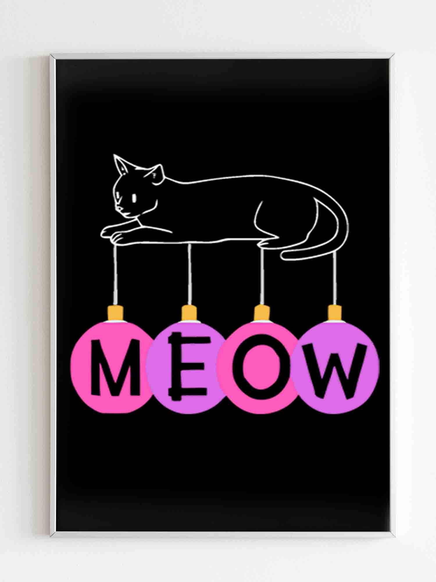 Are You Kitten Me Right Meow Zero Poster